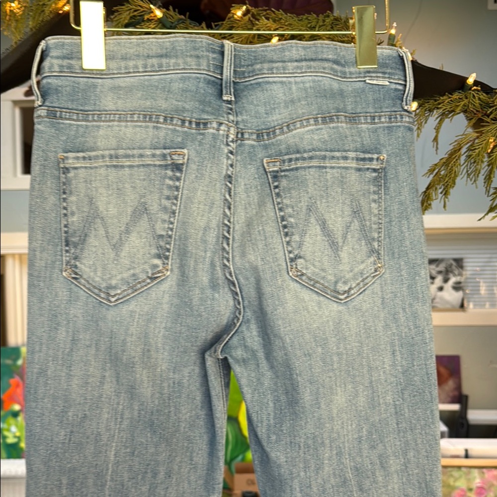MOTHER jeans, comfy cute and only worn 1 time. - Picture 3 of 7